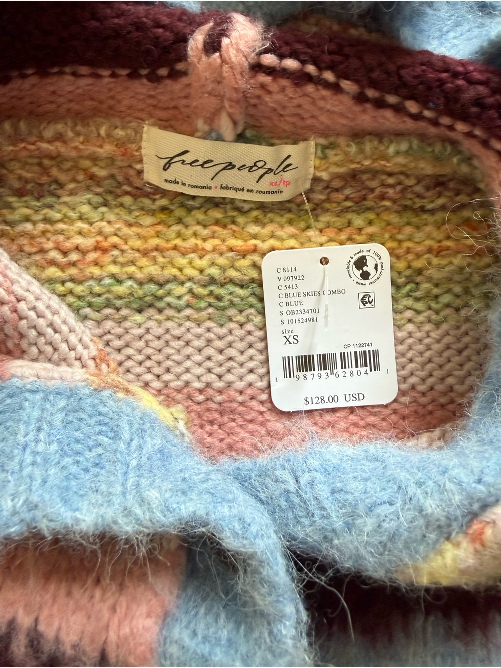 Free People Rosetta Vest NWT - Picture 8 of 9